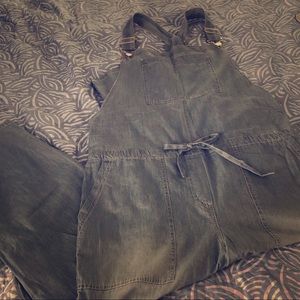 Loose Fit Overalls
